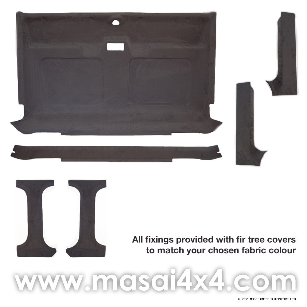 Headlining / Roof Lining Kit for Land Rover Defender 90/110 Single ...