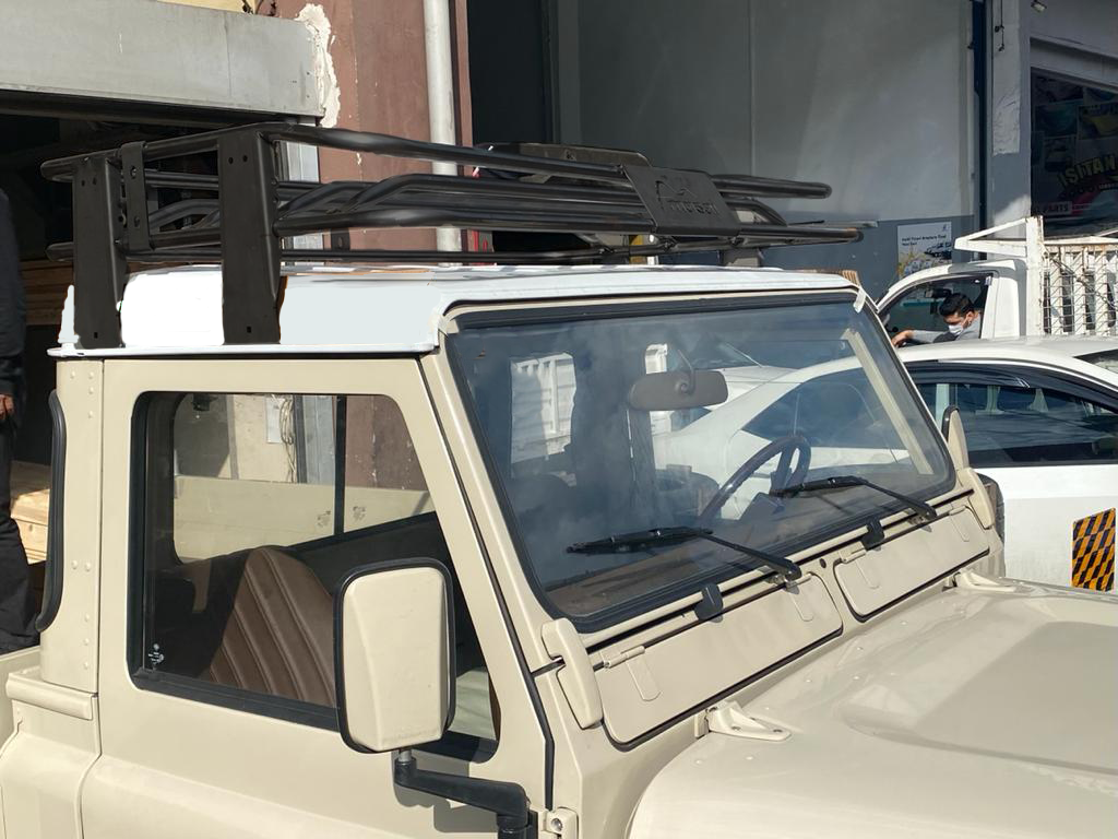 Tubular Roof Rack for Defender 90, Crew Cab and 110 (3 Sizes) Snorkel