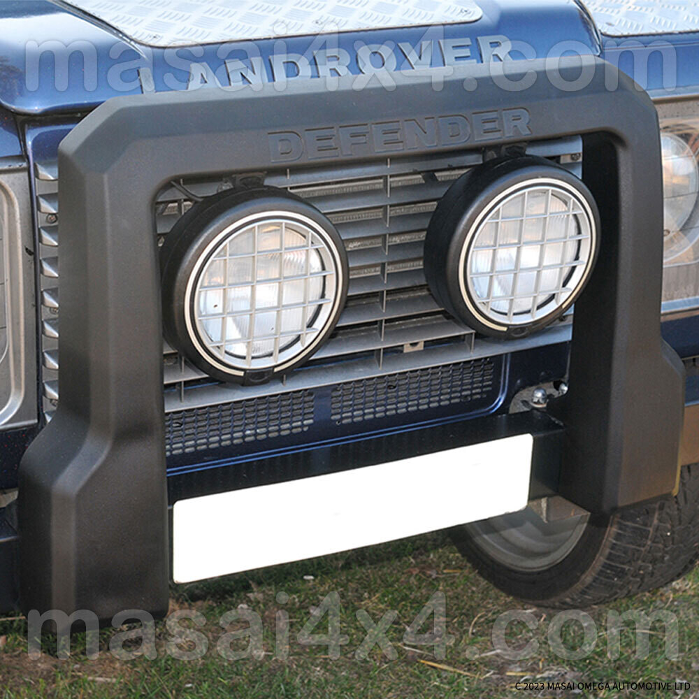 Nudge Bar (A Bar / A Frame) for Offroading Land Rover Defenders Side