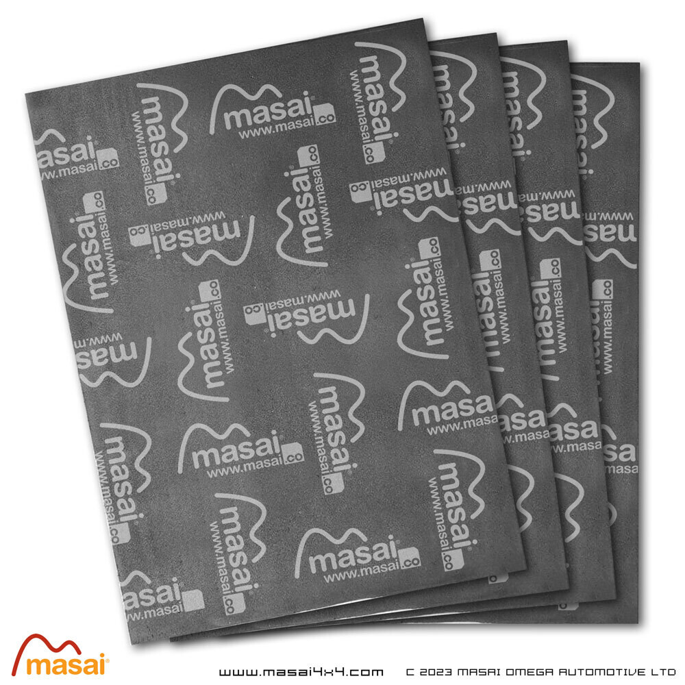 Masai 7mm 3in1 Sound Deadening with Foam Insulation Sheet (35cm x