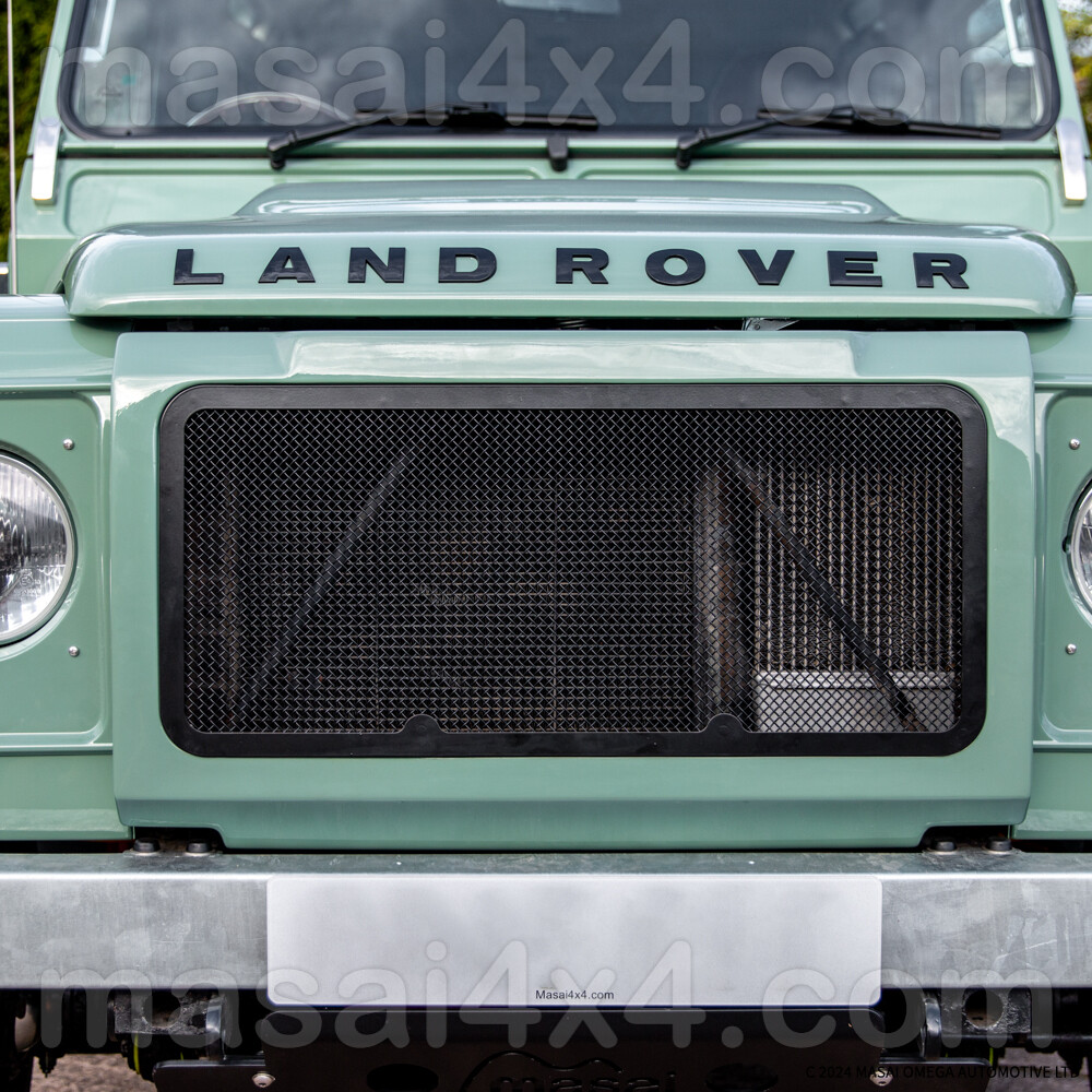 Land Rover Defender Window Mesh Front Upper Mesh Grille for Defender (With Aircon Only) – Stainless ...