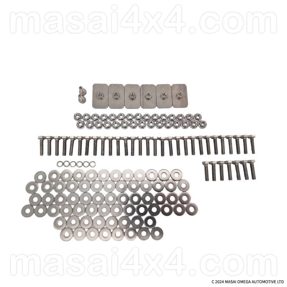 ROOF TO SIDE PANEL & WINDSCREEN FRAME FIXING KIT – Stainless Steel ...