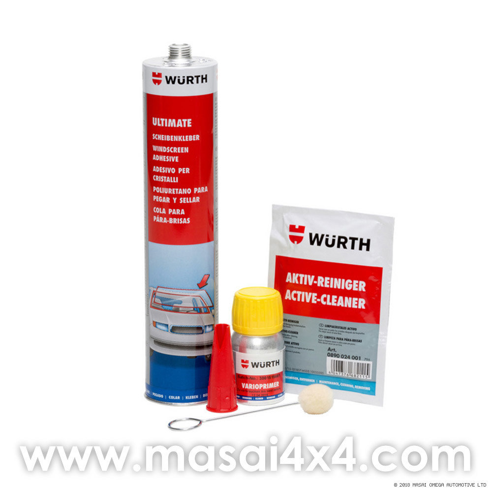 Window Adhesive Ultimate Complete Set Wurth (For Panoramic Windows