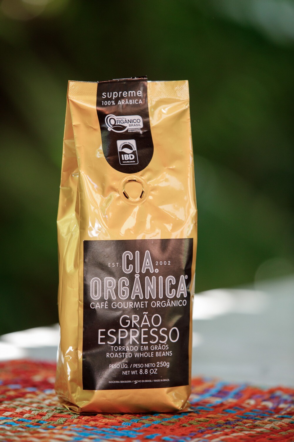 Café Gourmet Orgânico Grão Espresso Cia. Orgânica