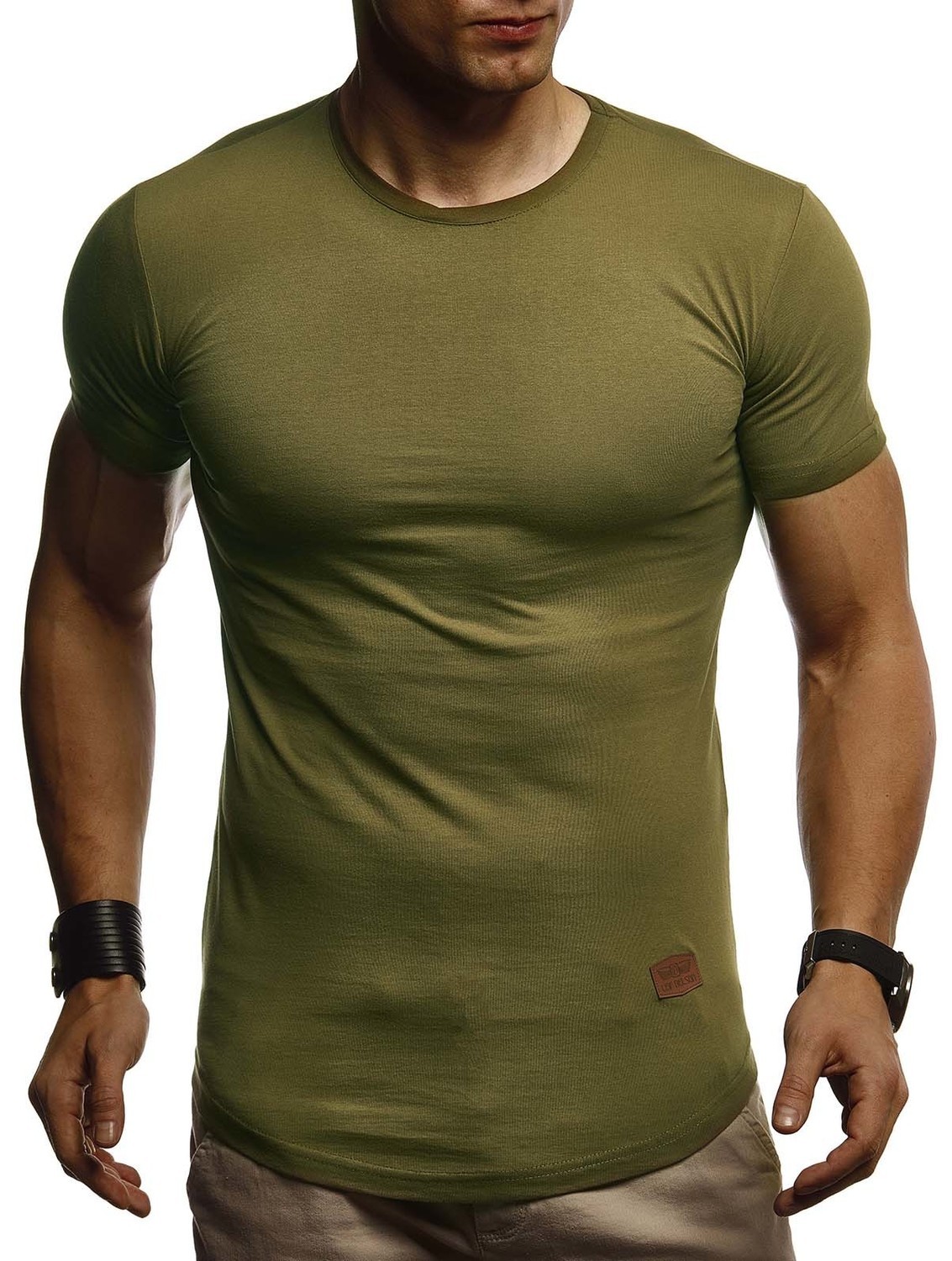 Tshirt LN8294, khaki
