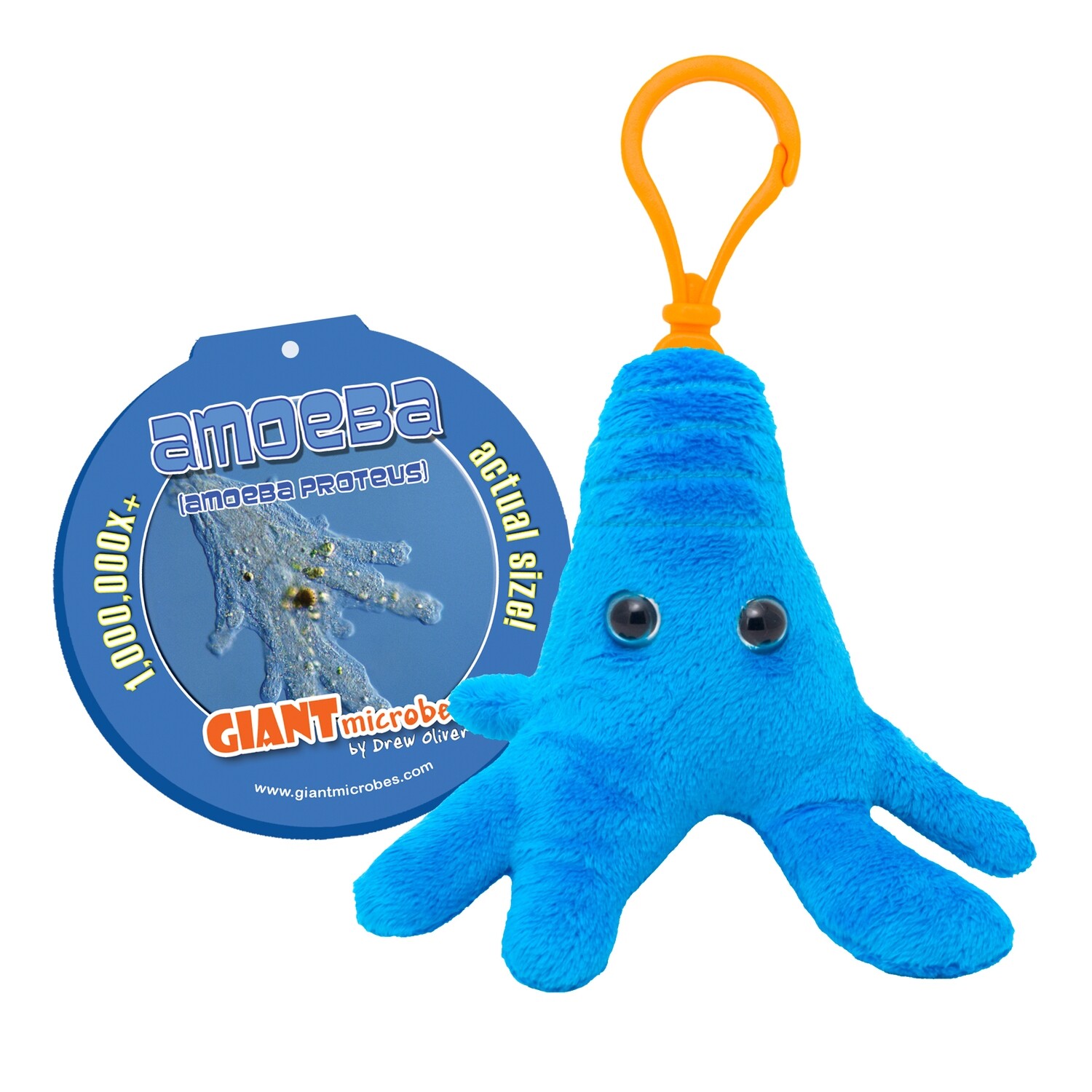 Giant Microbe KeyChain B Amoeba