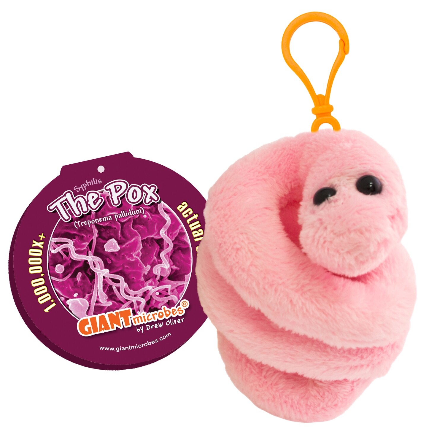 Giant Microbe KeyChain The Pox