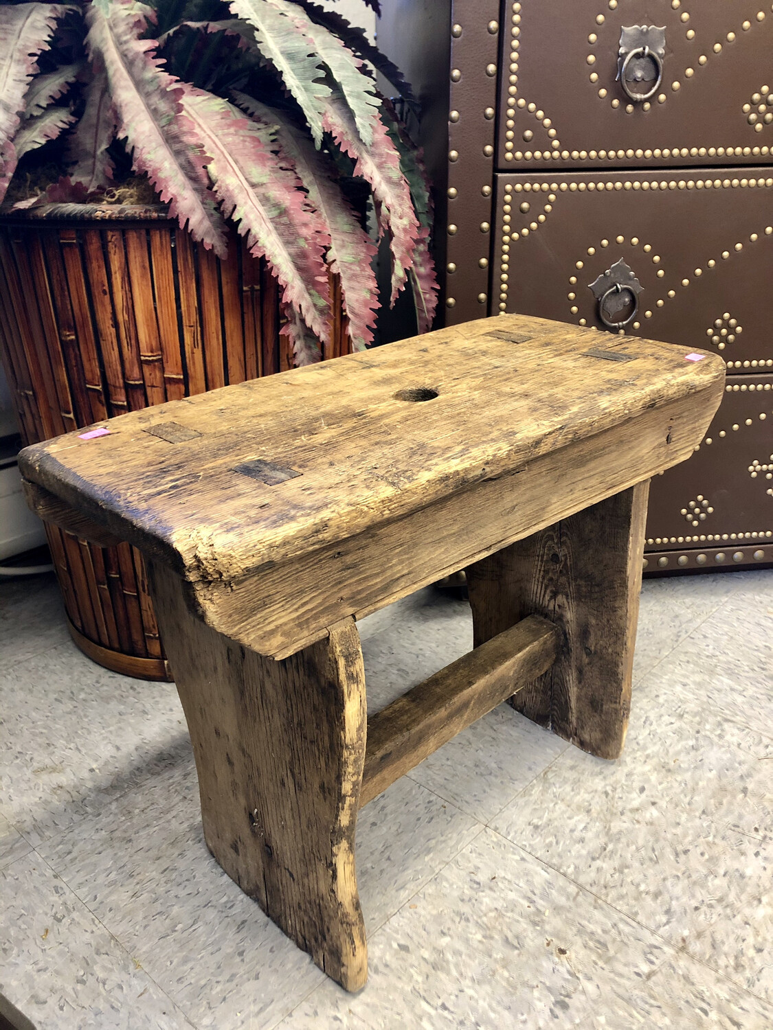 Primitive Wooden Stool