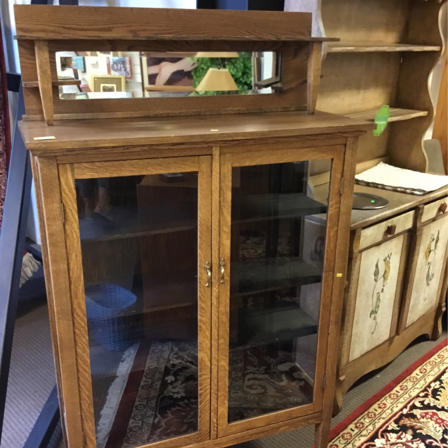 Mirrored Curio Display