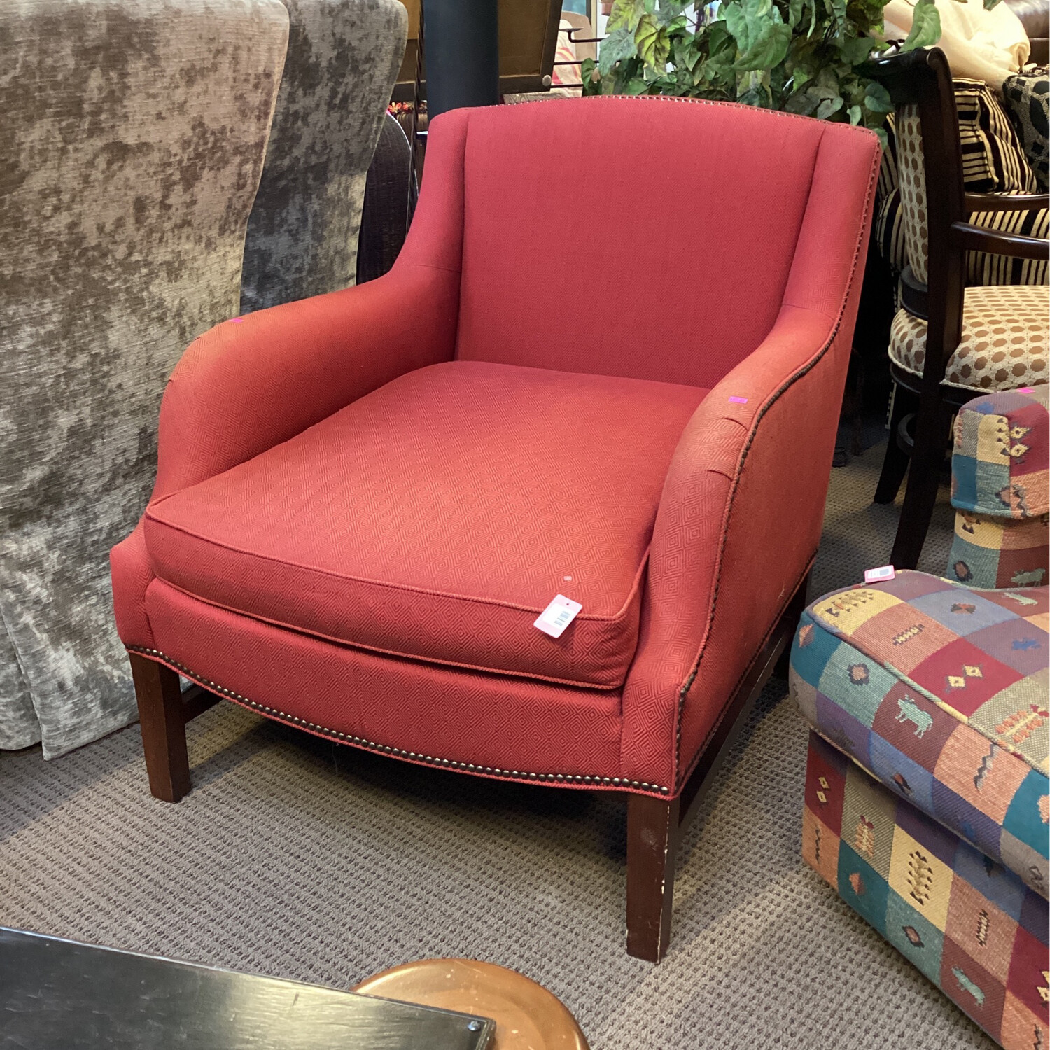 Red Diamond Hickory Chair