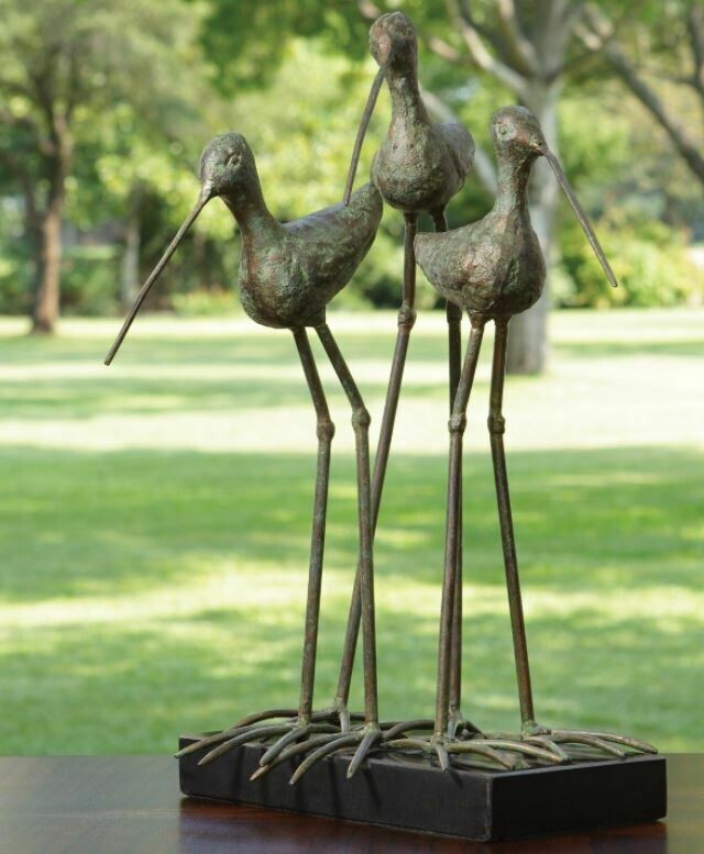 BRONZE SANDHILL CRANES 