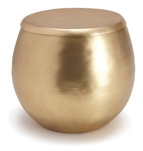 BRASS COTTON JAR
