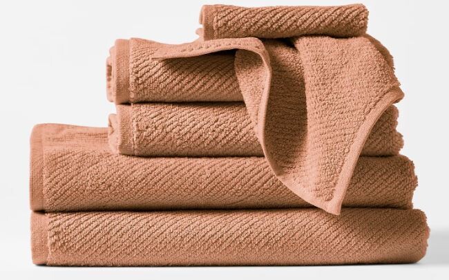 AIR WEIGHT ORGANIC 6pc TOWEL SET