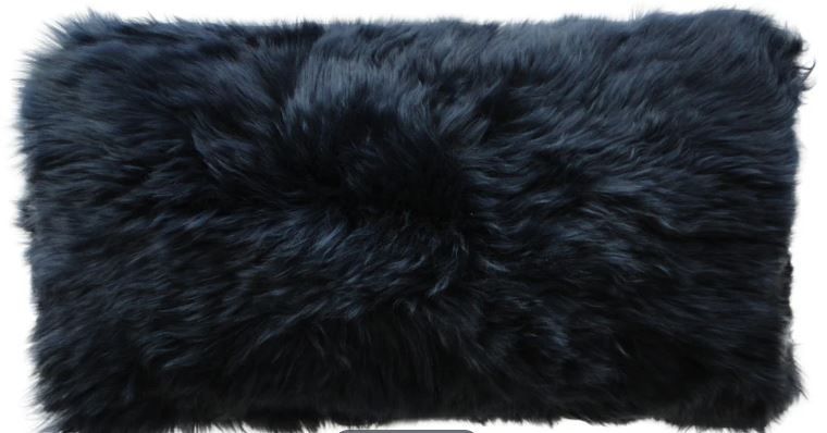 LONG WOOL LUMBAR PILLOW