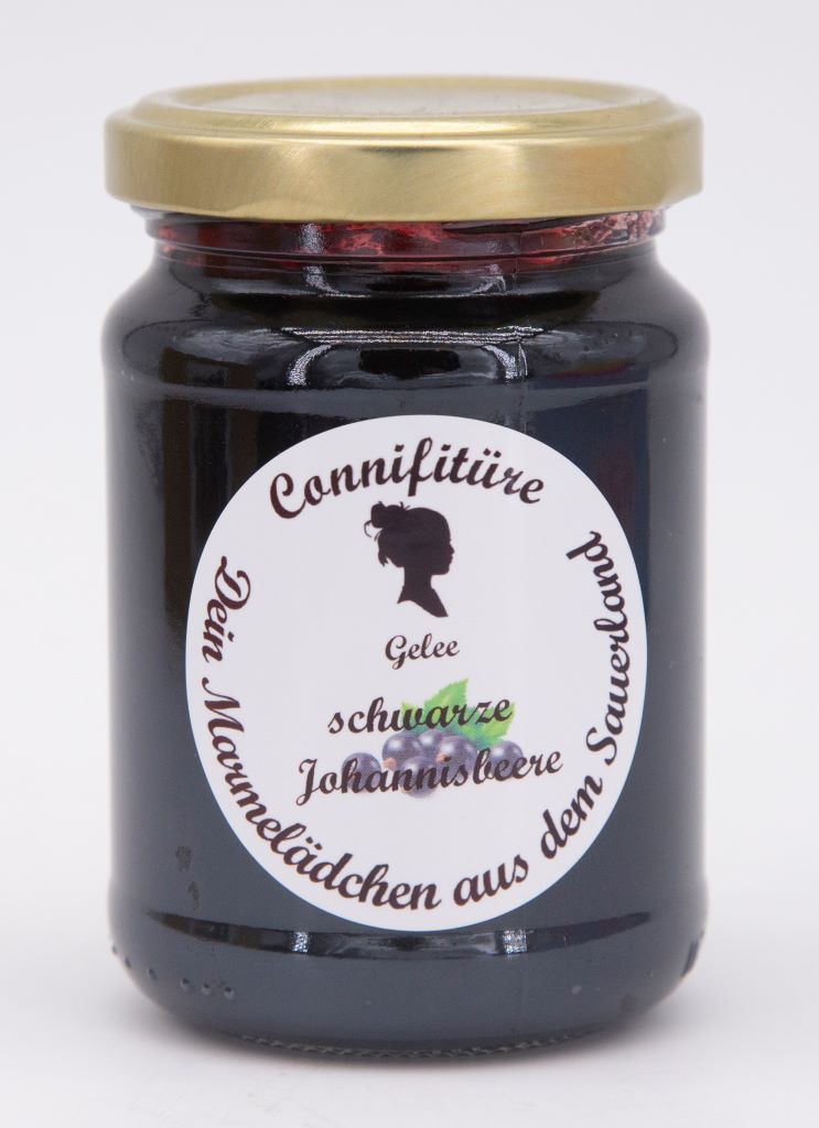 Fruchtaufstrich Gelee - Schwarze Johannisbeere