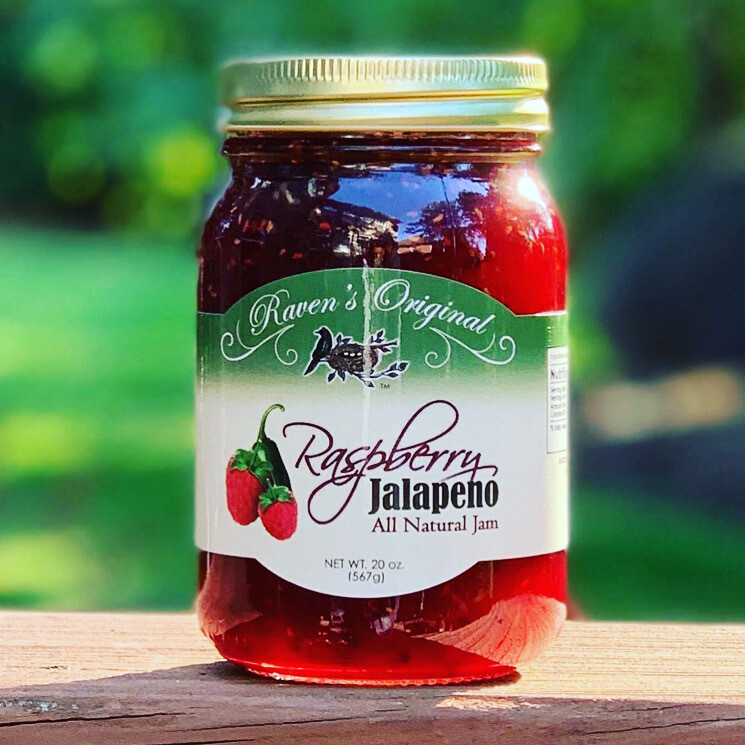 Raven's Nest Raspberry Jalapeño Jam