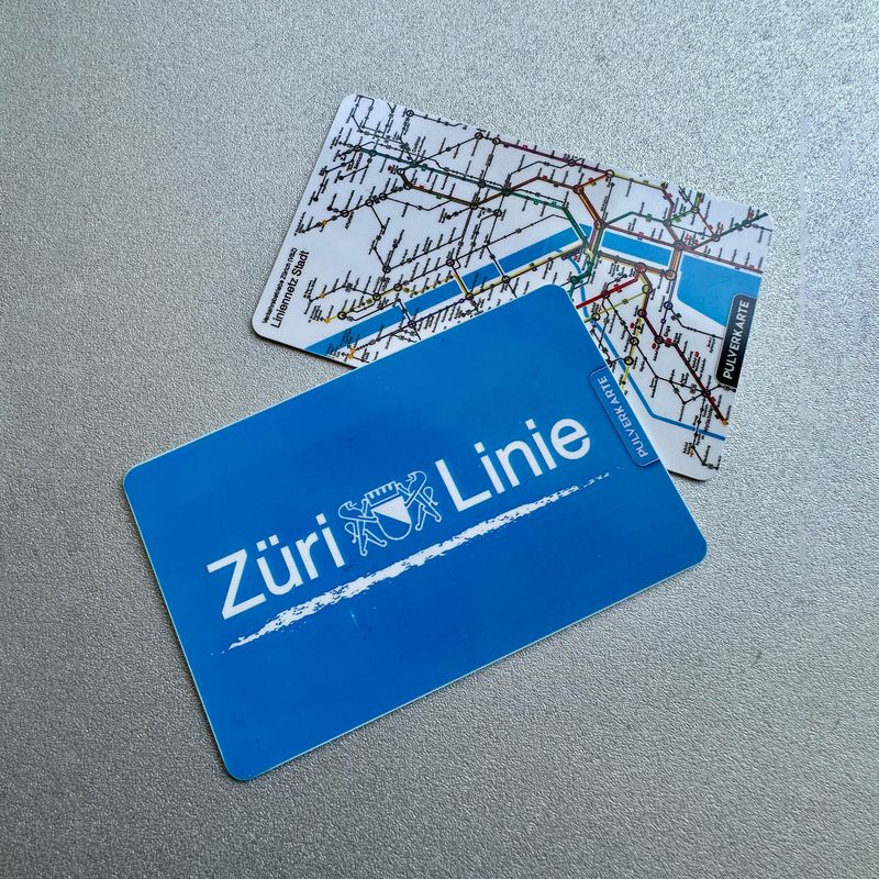 Pulverkarte: Züri Linie