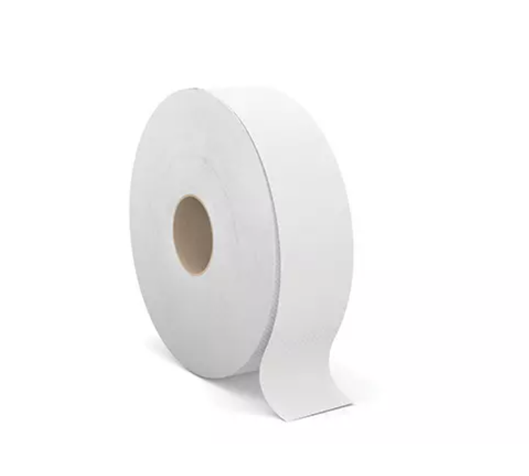 Cascades PRO Jumbo Toilet Paper, 2 ply, 1900′ 100 Biodegradable 6 Rolls Compostable