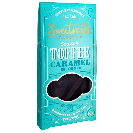Sea Salt Chocolate Toffee Caramel Sweetsmith Candy Co.