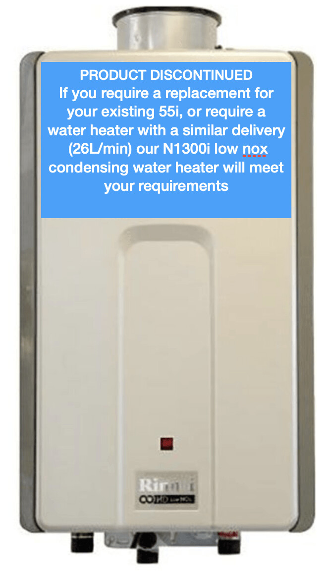 Rinnai 55i Low Nox Commercial Gas Water Heater Factory Heaters