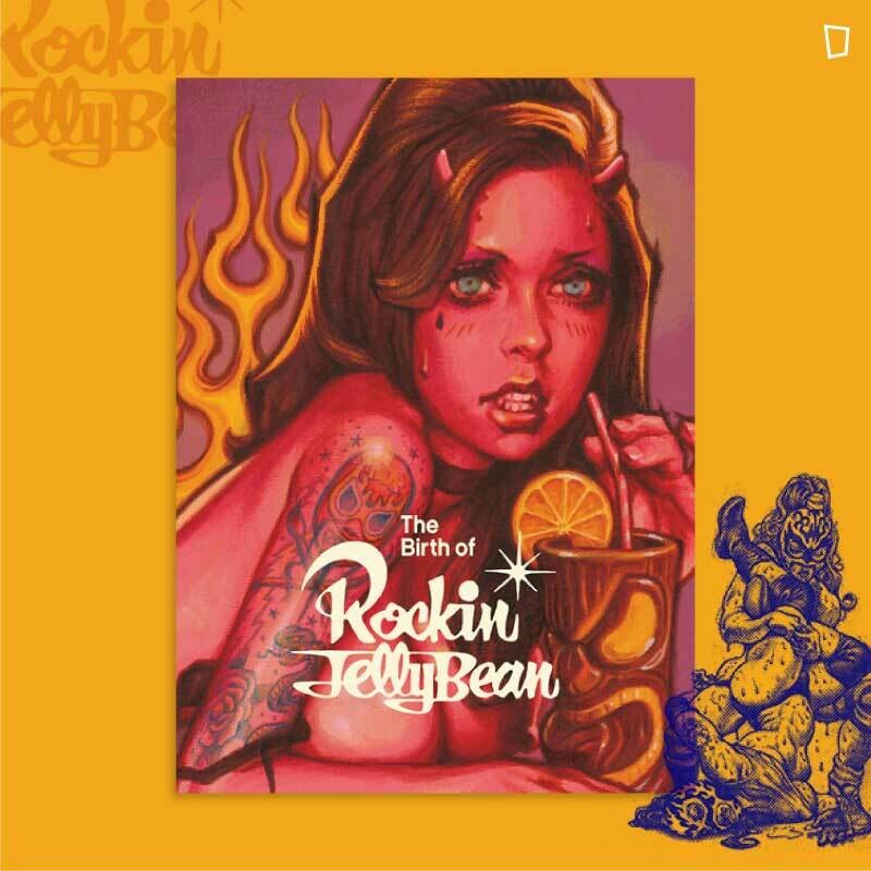 Rockin’Jelly Bean《The Birth of RockinJelly Bean》 網上商店 紙本分格