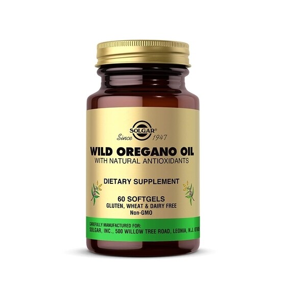 Solgar Wild Oregano Oil 60 Softgels Total Nutrition Miami The 1