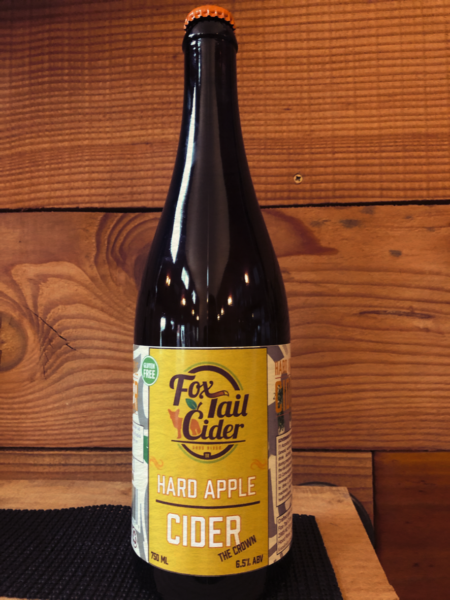 "The Crown" Hard Cider, 6.5, 750 ml, English Style, SemiDry