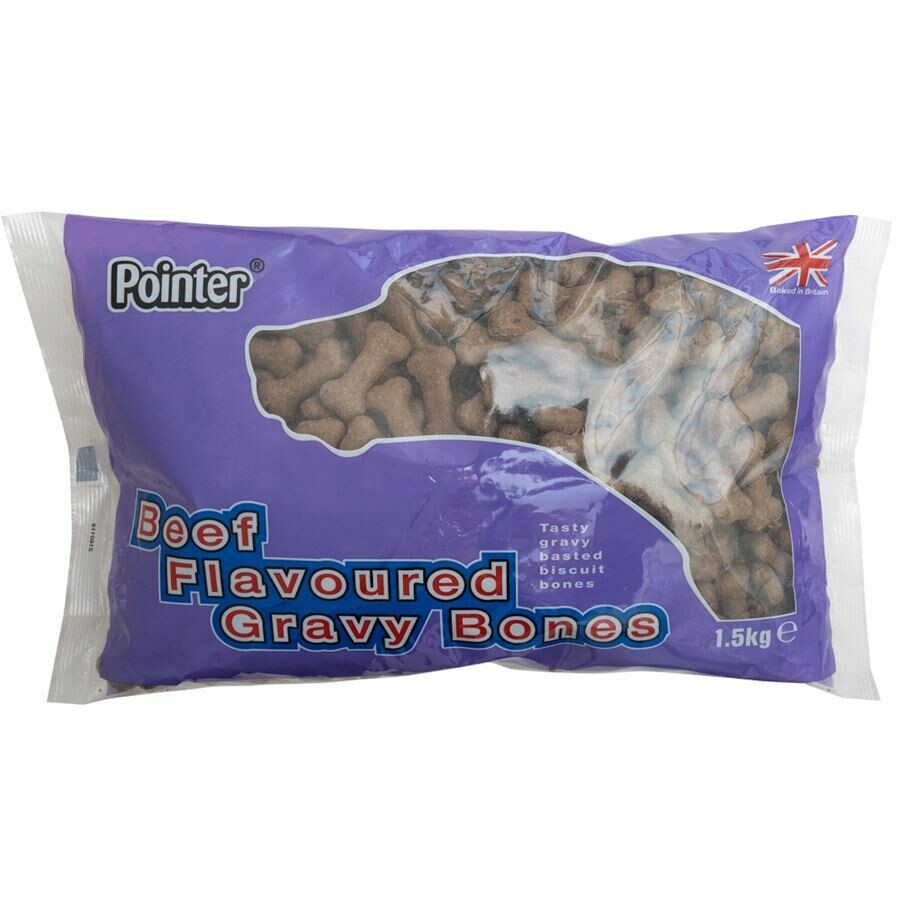 Pointer Beef Flavoured Gravy Bones 1.5kg