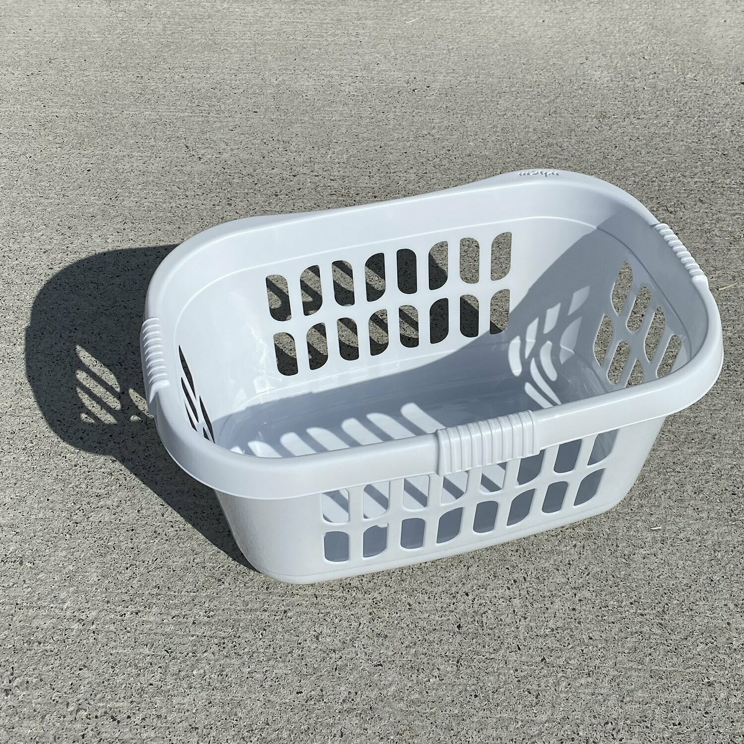 WHAM Casa hipster laundry basket, ice white
