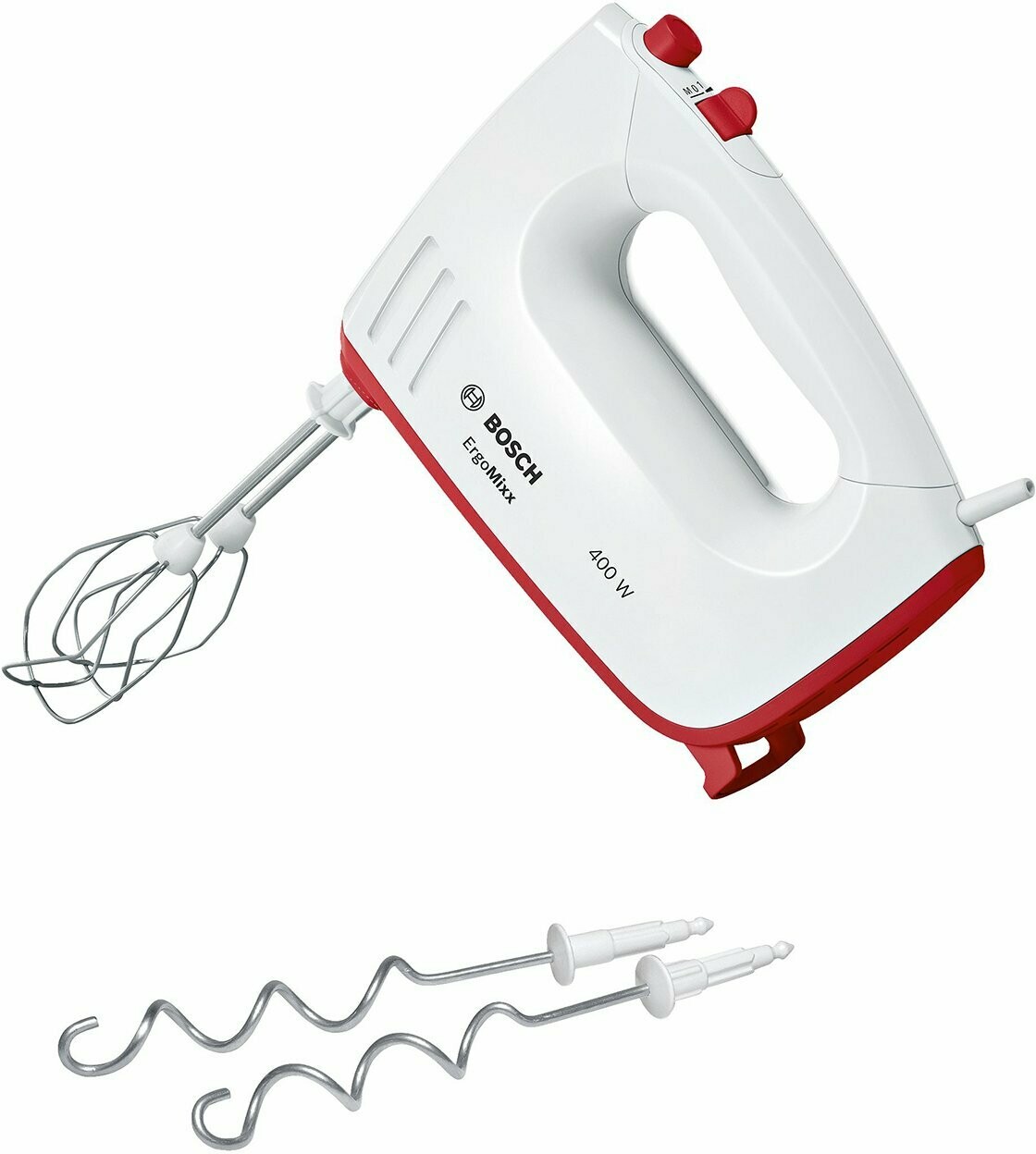 BOSCH MFQ36300GB Hand Mixer ErgoMixx 400 W, white