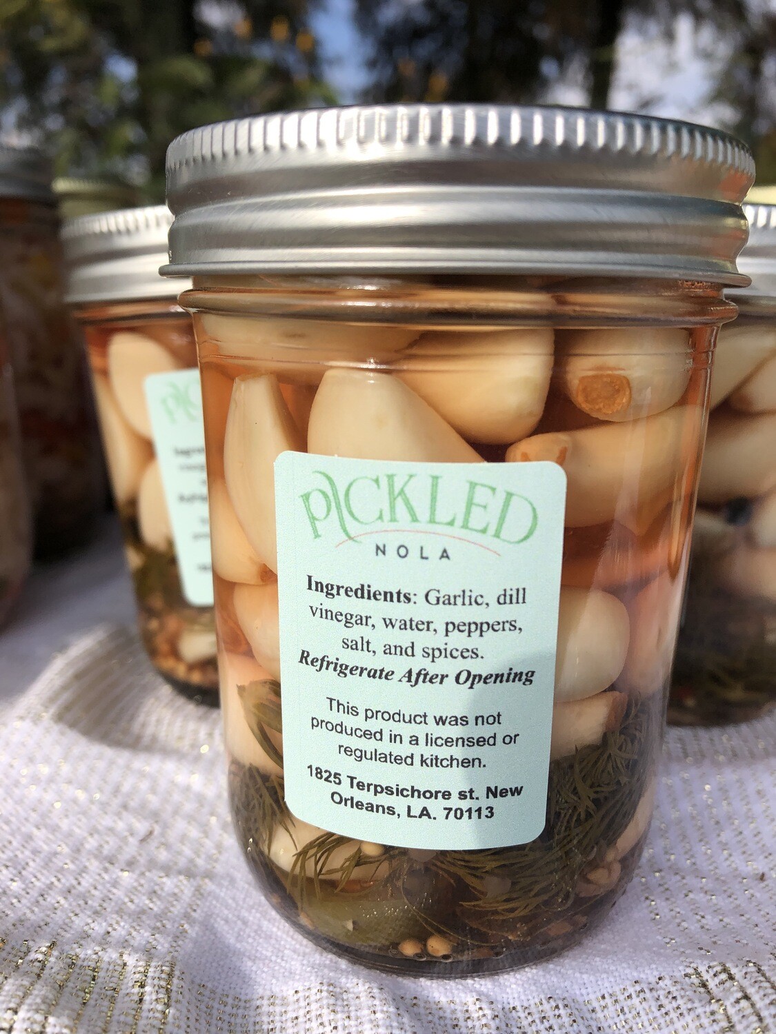 Pickled Garlic