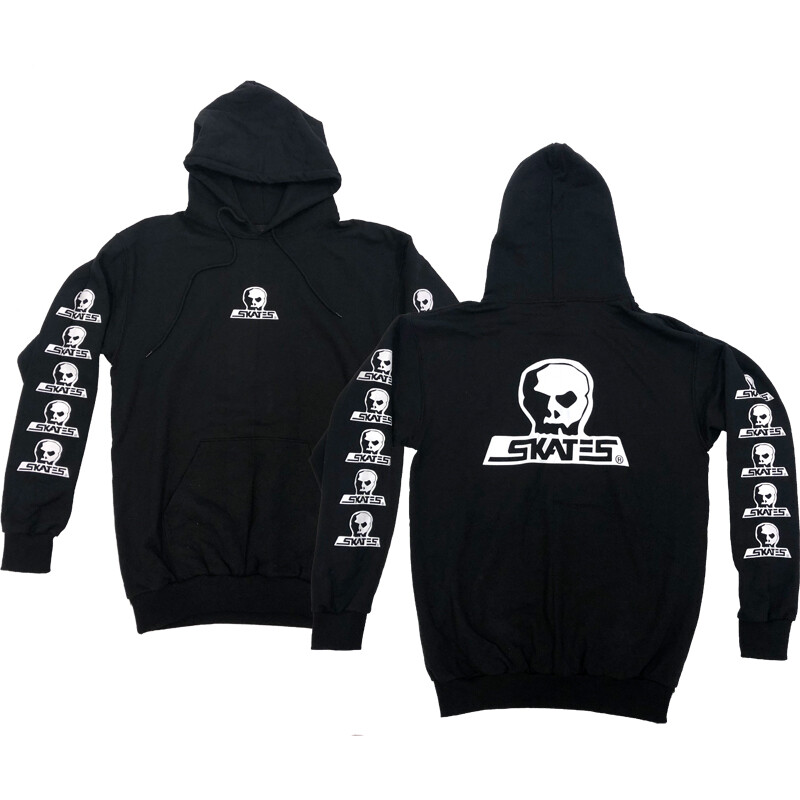 Skull Skates Logo Black Hoody (Medium)