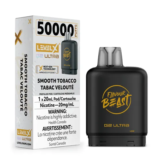 LEVEL X G2 ULTRA POD - SMOOTH TOBACCO