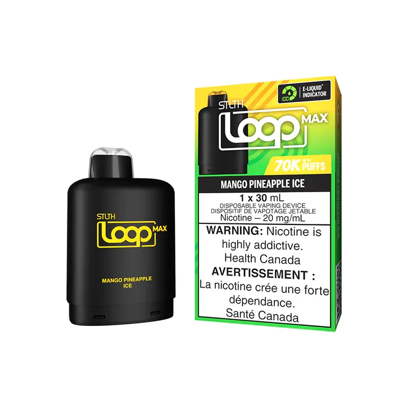 STLTH LOOP MAX 70K  MANGO PINEAPPLE ICE