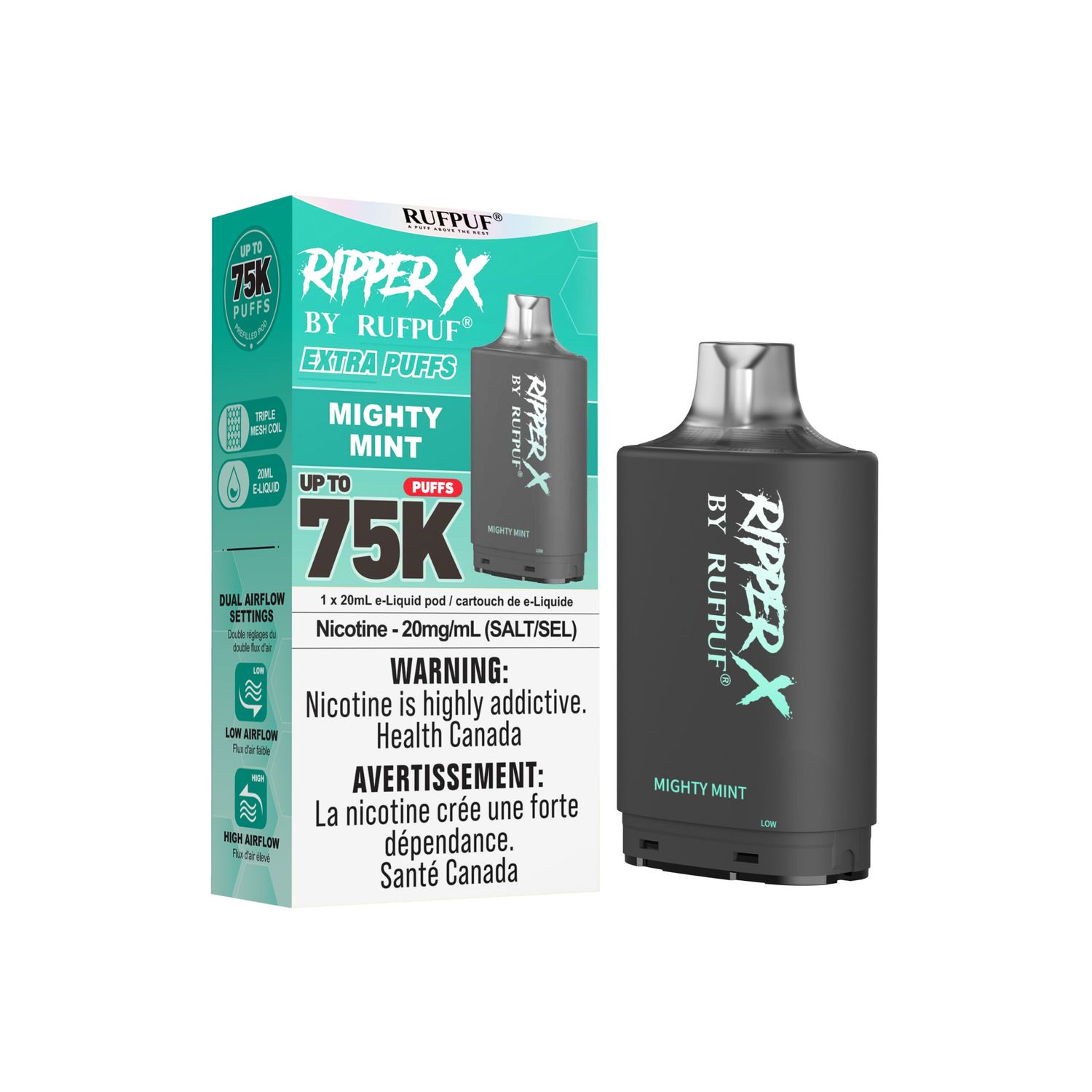 RIPPER X 75K - SPEARMINT ICE