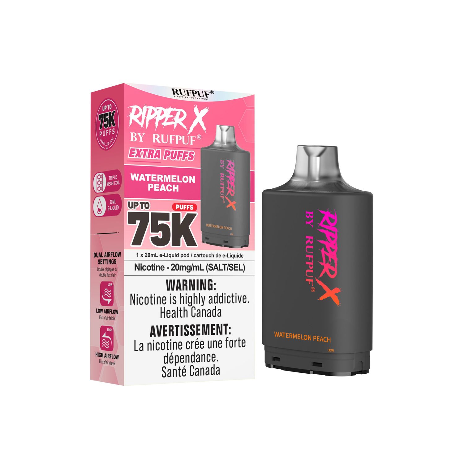 RIPPER X 75K - WATERMELON PEACH