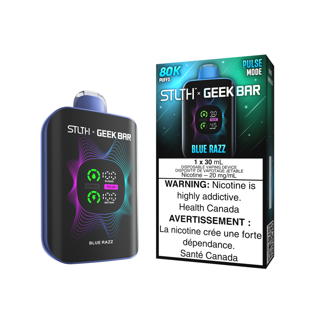 STLTH X GEEKBAR - BLUE RAZZ