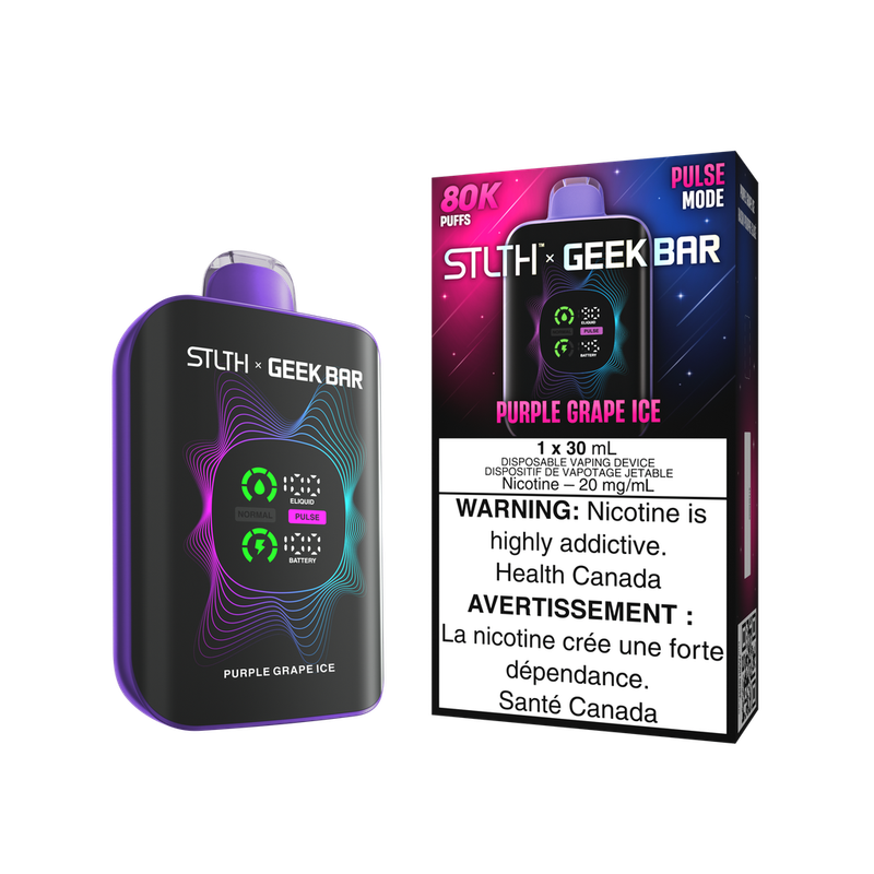 STLTH X GEEKBAR - PURPLE GRAPE ICE