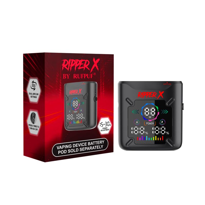 RIPPER X BATTERY 1000MAH - BLACK RED