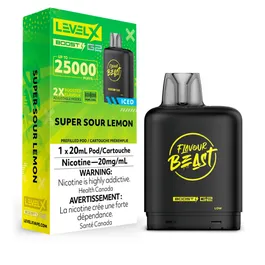FB LEVEL X BOOST - SUPER SOUR LEMON