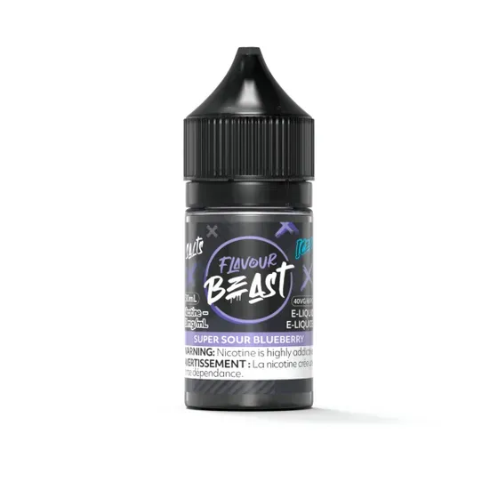FLAVOUR BEAST EJUICE - SUPER SOUR BLUEBERRY 30ML 20MG