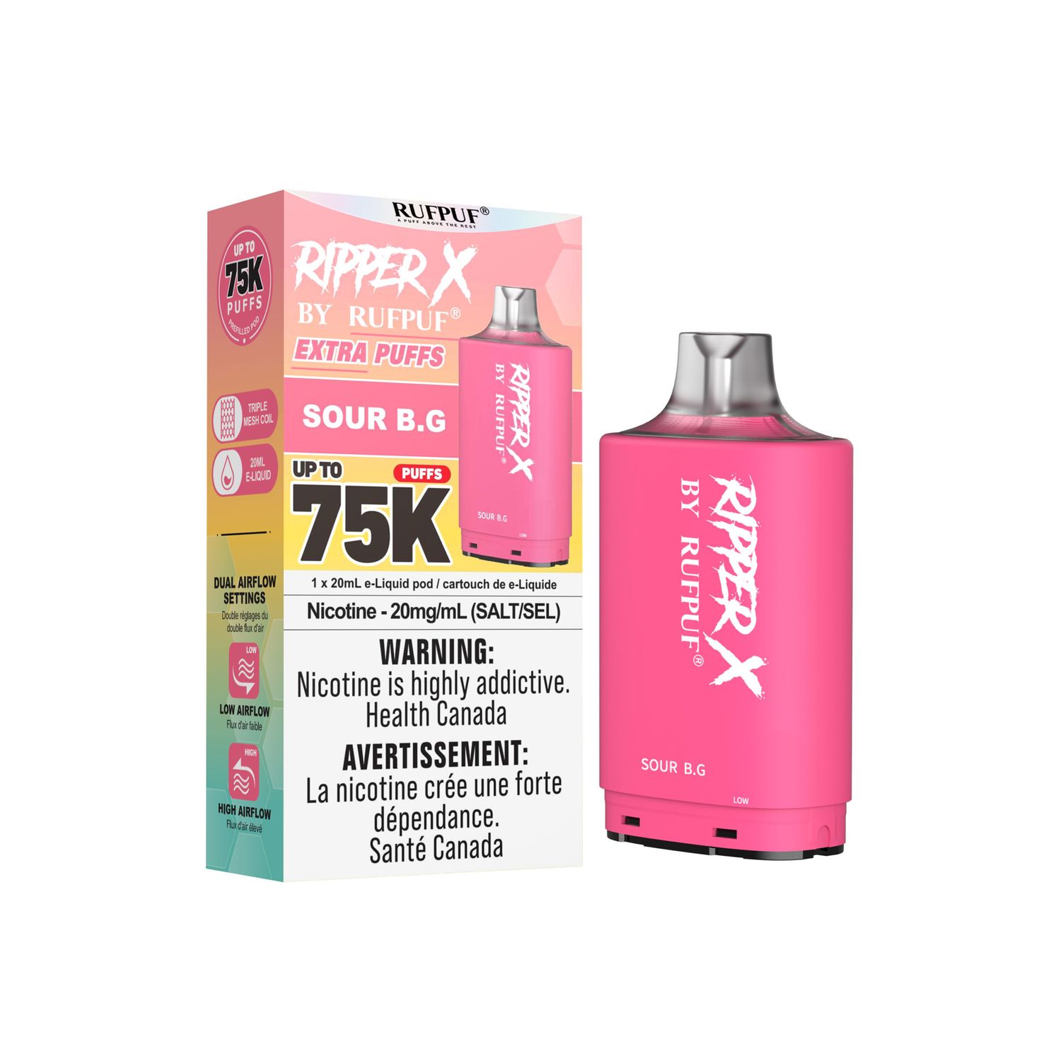 RIPPER X 75K - SOUR B.G