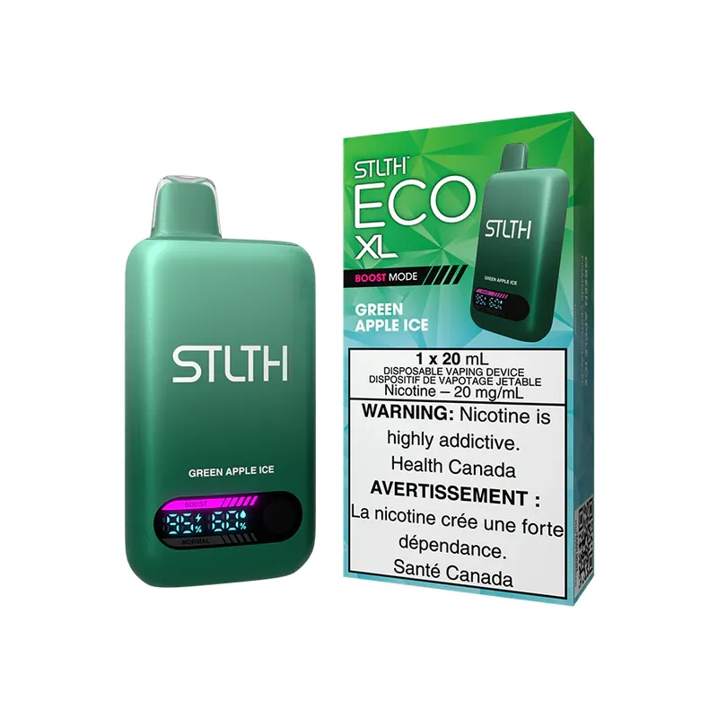 STLTH ECO XL - GREEN APPLE ICE