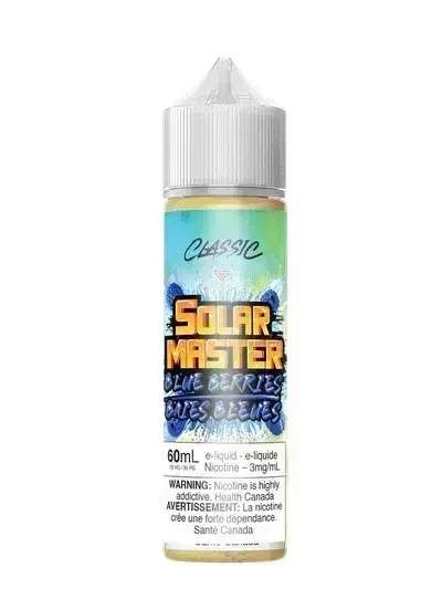SOLAR MASTER - BLUE BERRIES 60ML - NICOTINE FREE