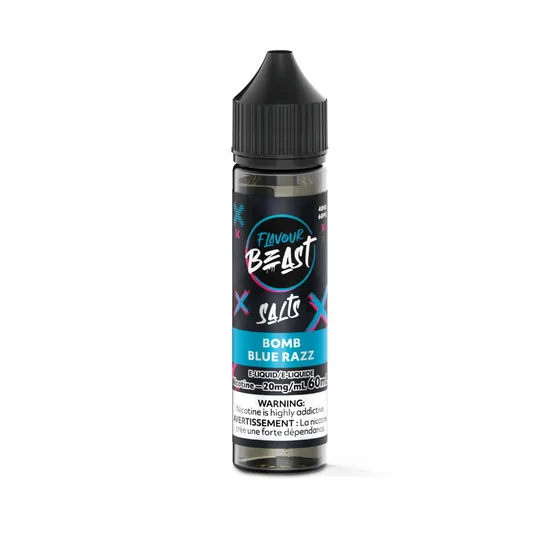 FLAVOUR BEAST EJUICE - BOMB BLUE RAZZ 60ML 20MG