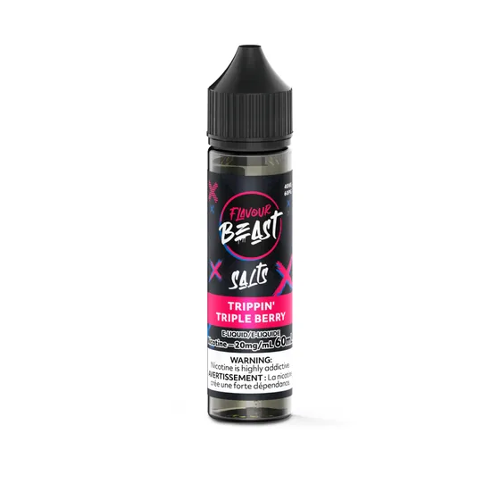 FLAVOUR BEAST EJUICE -  TRIPPIN TRIPLE BERRY 60ML 20MG