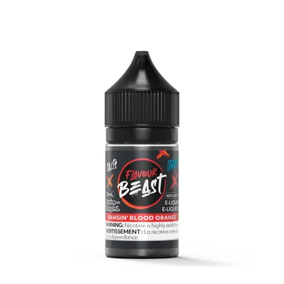 FLAVOUR BEAST EJUICE -  BANGIN BLOOD ORANGE ICE 30ml 20MG