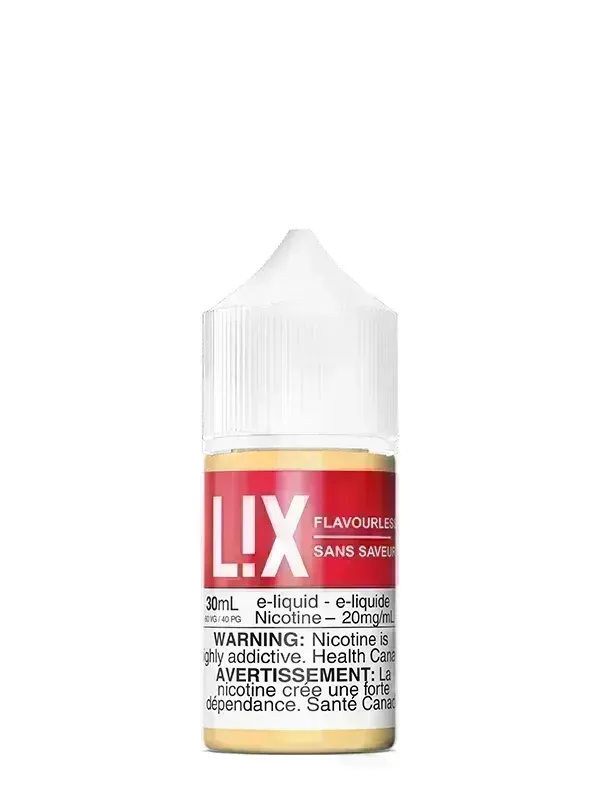 LIX SALTS - FLAVOURLESS 20MG