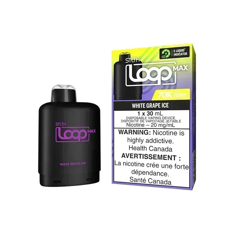 STLTH LOOP MAX 70K  WHITE GRAPE ICE