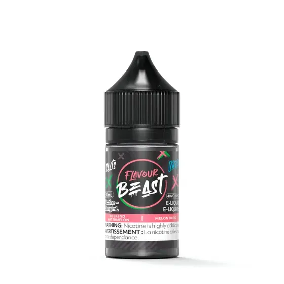 FLAVOUR BEAST EJUICE - WEEKEND WATERMELON ICE 30ml 10MG